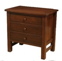 Cabin Creek 3-Drawer Nightstand