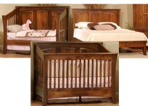 Kid S Comfort Furniture Carlisle 3 Stage Panel Crib