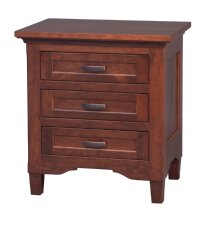 Lexington 3-Drawer Nightstand